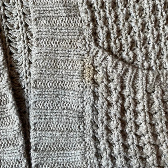 Express Cable Knit Cardigan Women Size XS/TP - Picture 5 of 6